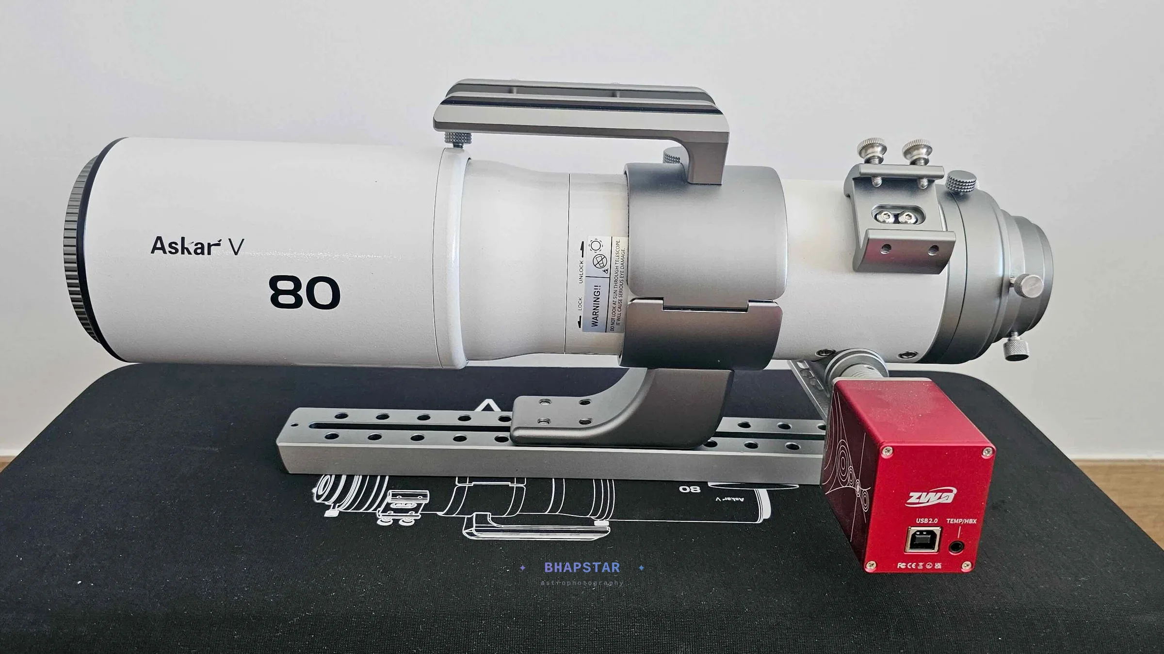 Askar V modular APO refractor telescope astrophotography 3